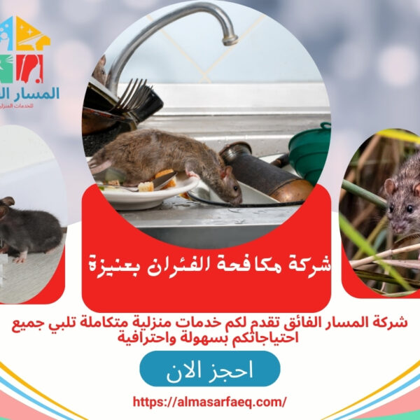 شركة مكافحة الفئران بعنيزة